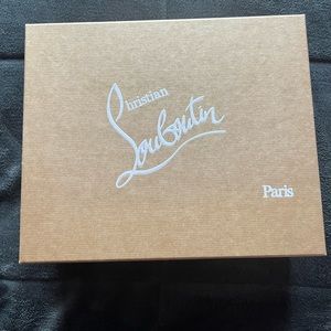 Empty authentic Christian Louboutin box